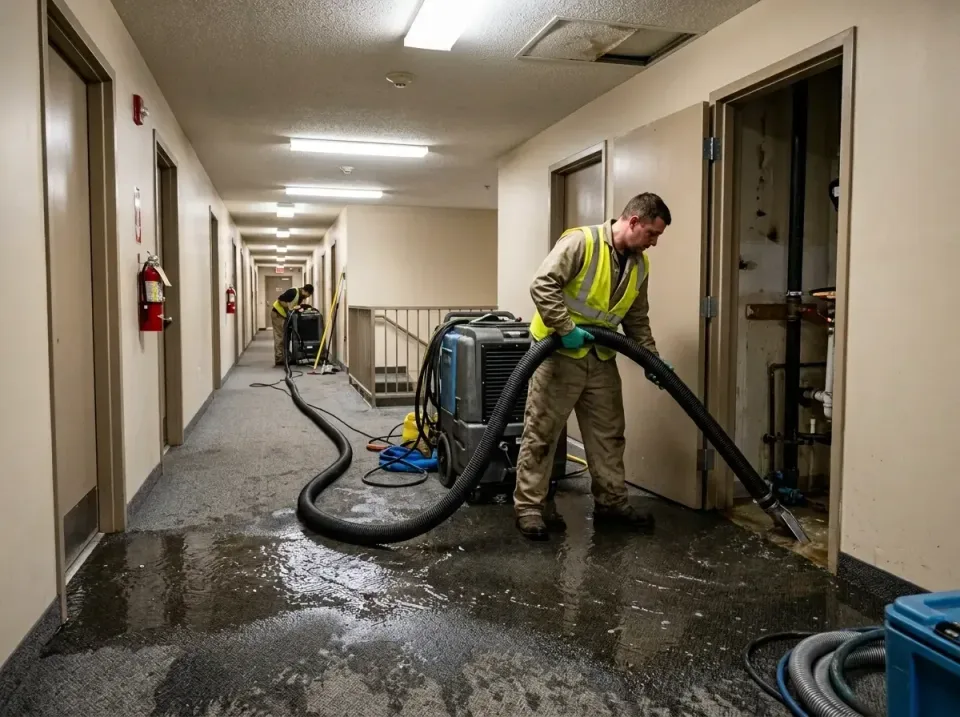 multi-unit-apartment-hallway-f-005 — frequently asked questions, Emergency Burst Pipe Water Extraction & Removal in Tusculum…